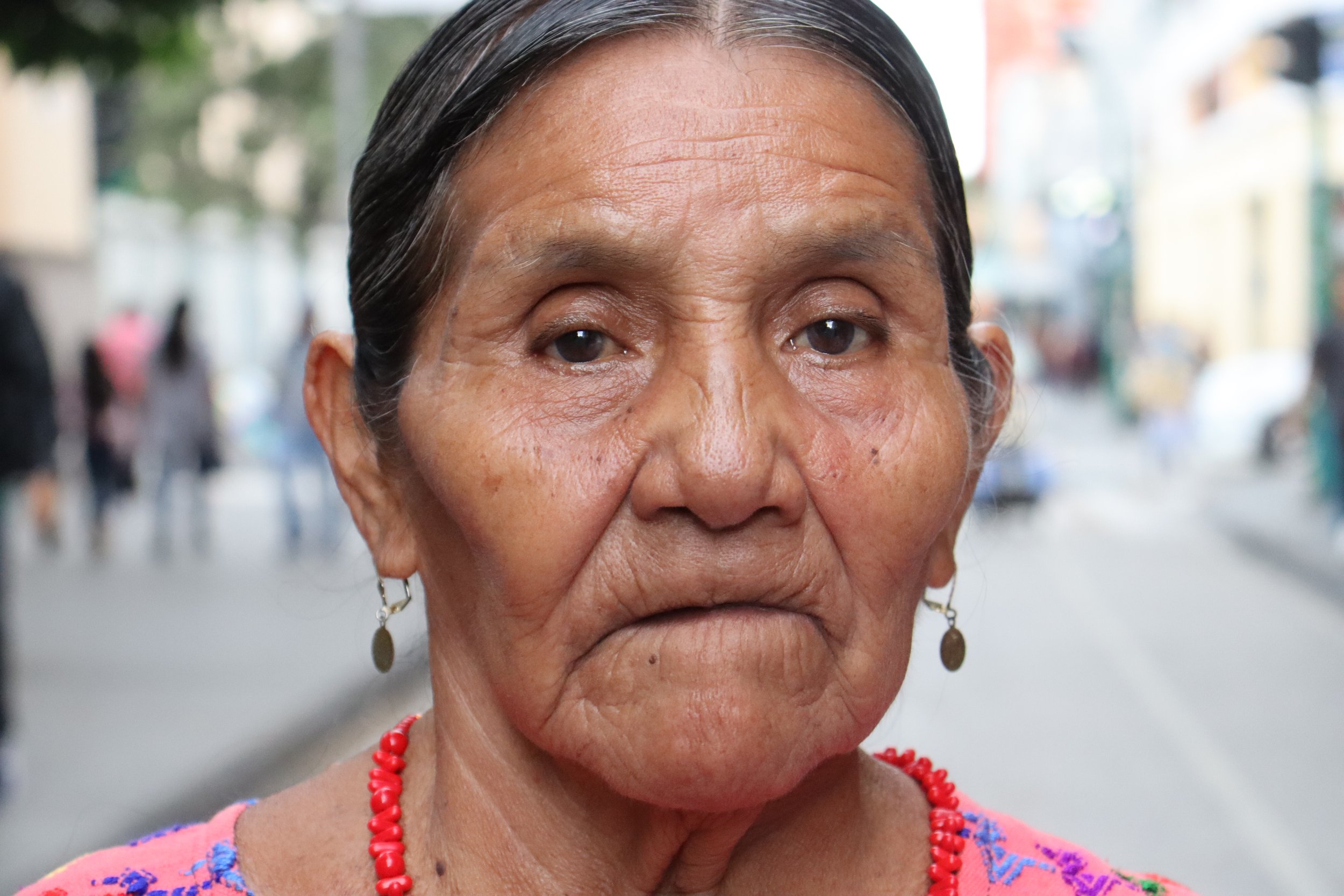  Carmen Xol, una de las 15 abuelas del caso Sepur Zarco. Crédito: Eslly Melgarejo. 