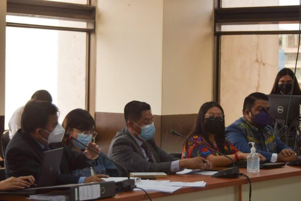  Dulce Archila y Nanci Sinto se presentaron de nuevo a Torre de Tribunales el 11 de septiembre. / Fotografía: Angie Ross 