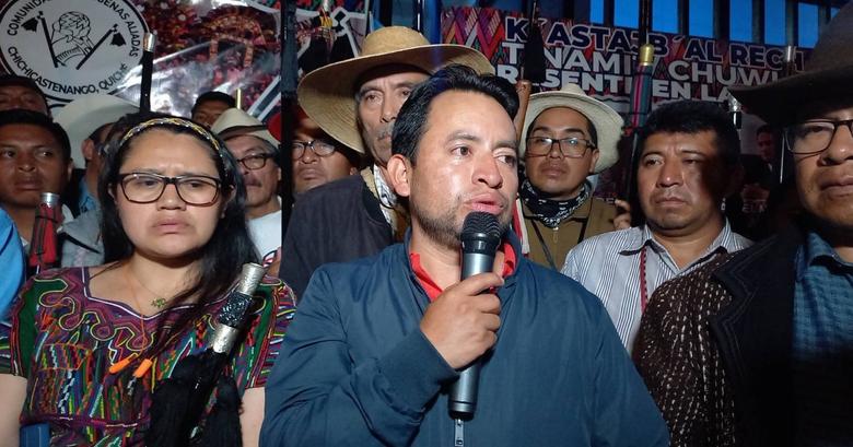 48 Catones en conferencia de prensa. Fotografía: Eslly Melgarejo.