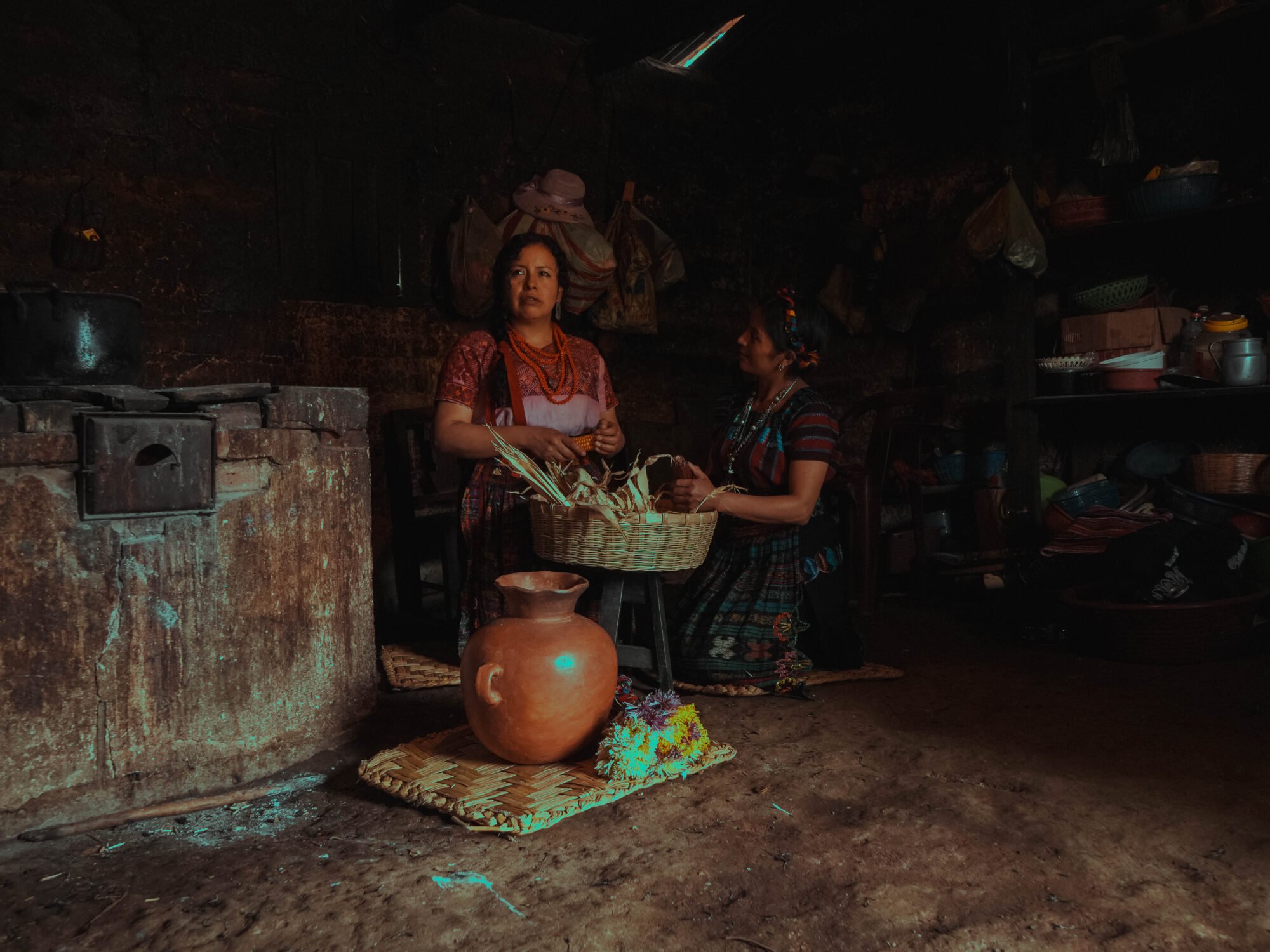  La sede de la colectiva funciona en la casa de Clara Alicia, situada en la aldea El Tablón de Sololá. Foto de Alex PV 