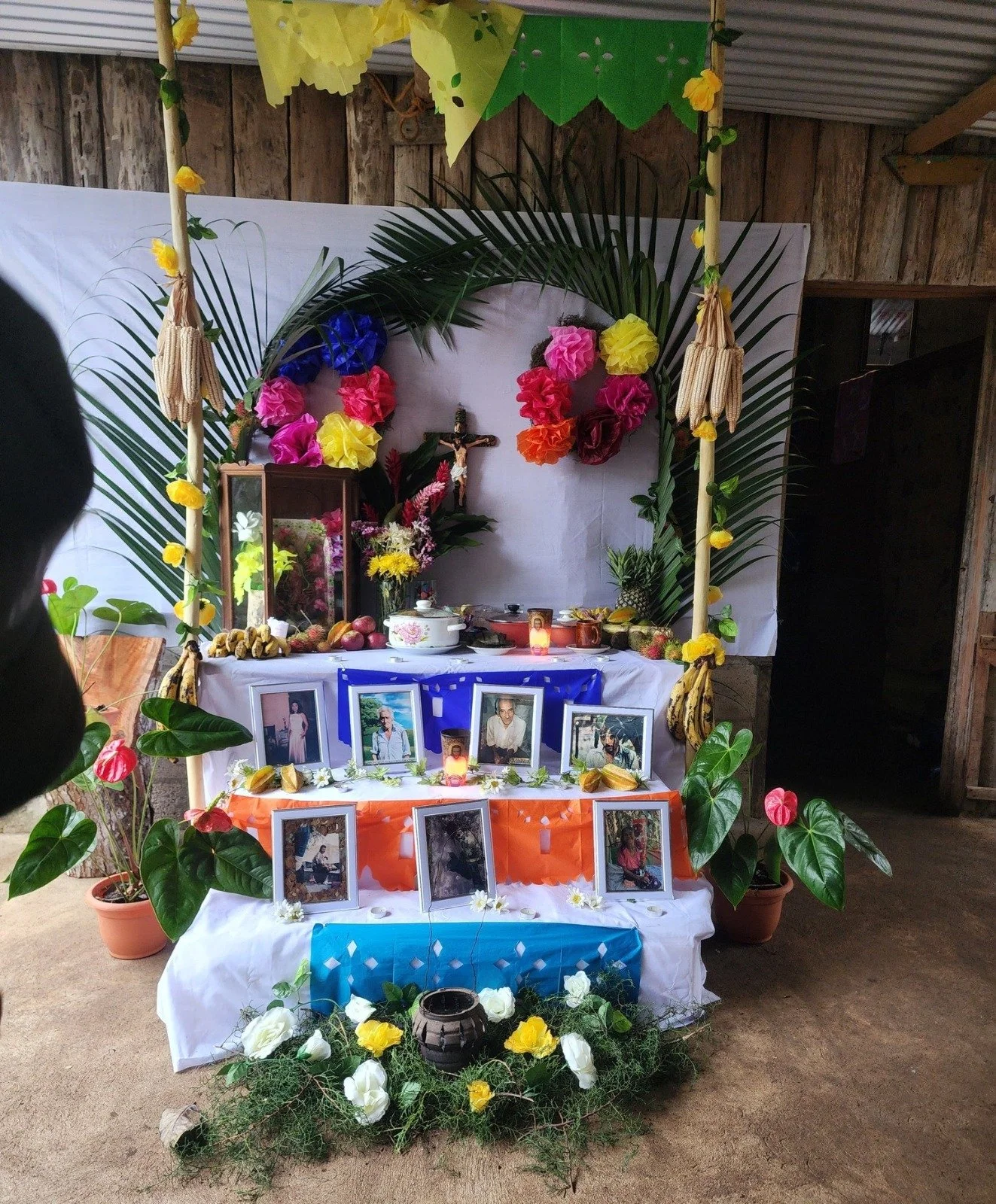  Altar Mopán en el Día de los Santos. Foto de Darío Melgar Choc 