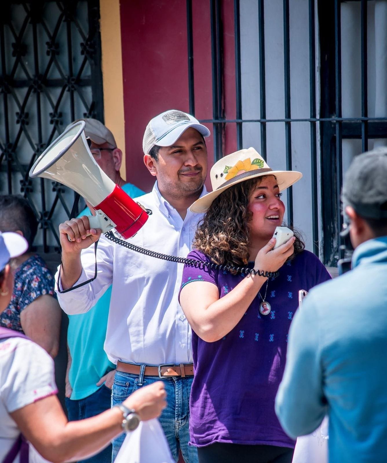  Siempre activa en la defensa de los derechos de la mujeres. “Seré una diputada para las mujeres, en especial para las jóvenes”, asegura. Créditos: Familia Monzón Escobedo 