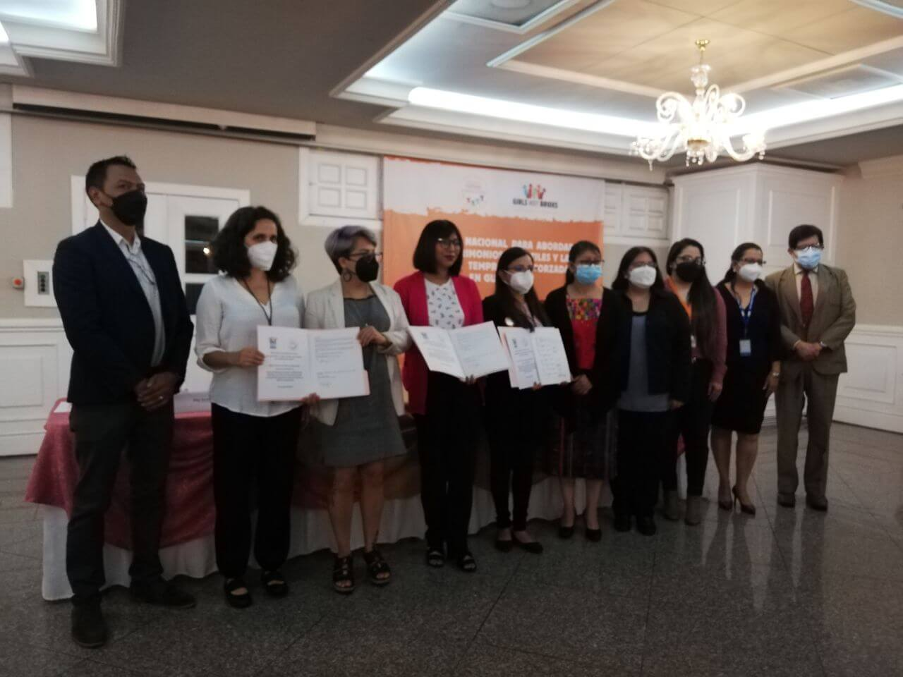  Entre las organizaciones que integran la Alianza Nacional se mencionan CIPRODENI, UNFPA, World Vision Guatemala, y APROFAM. 
