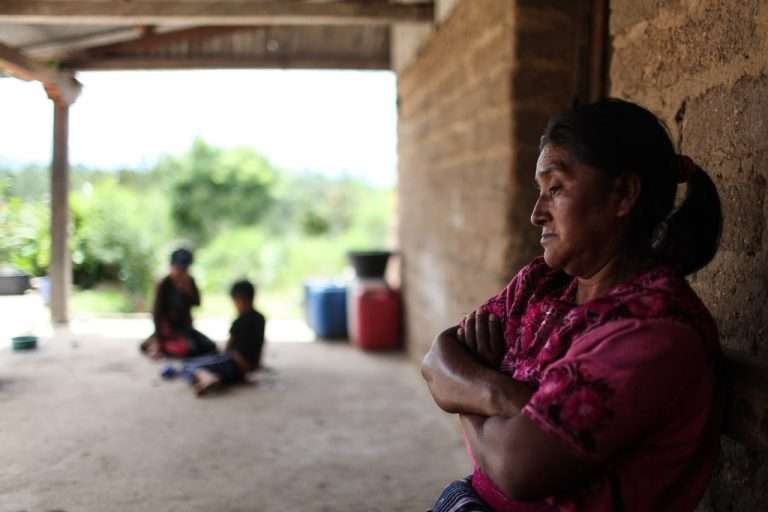  Tomasa Saquic Suy, madre de Rosa María. Foto: Carlos Sebastián. 