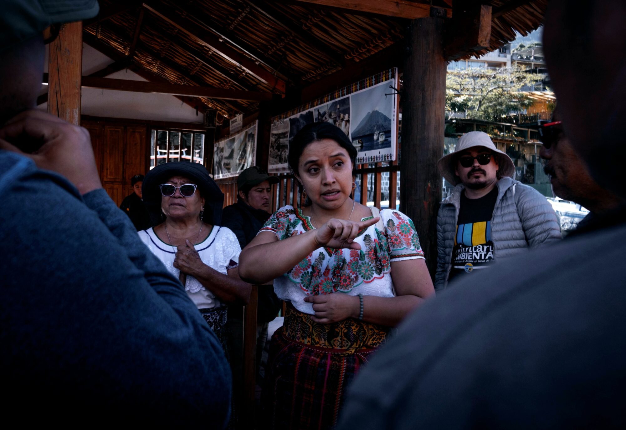  Nancy González, actual coordinadora del colectivo Tz’unun Ya’. Foto de Alex PV 