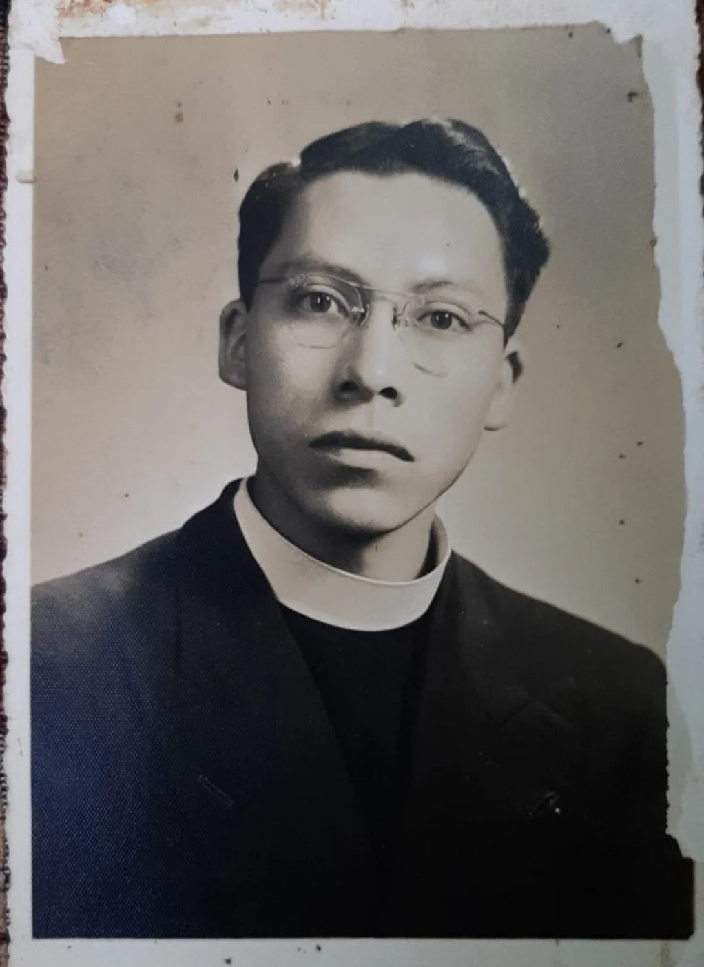  Padre Hermógenes en su juventud. Foto de cortesía 