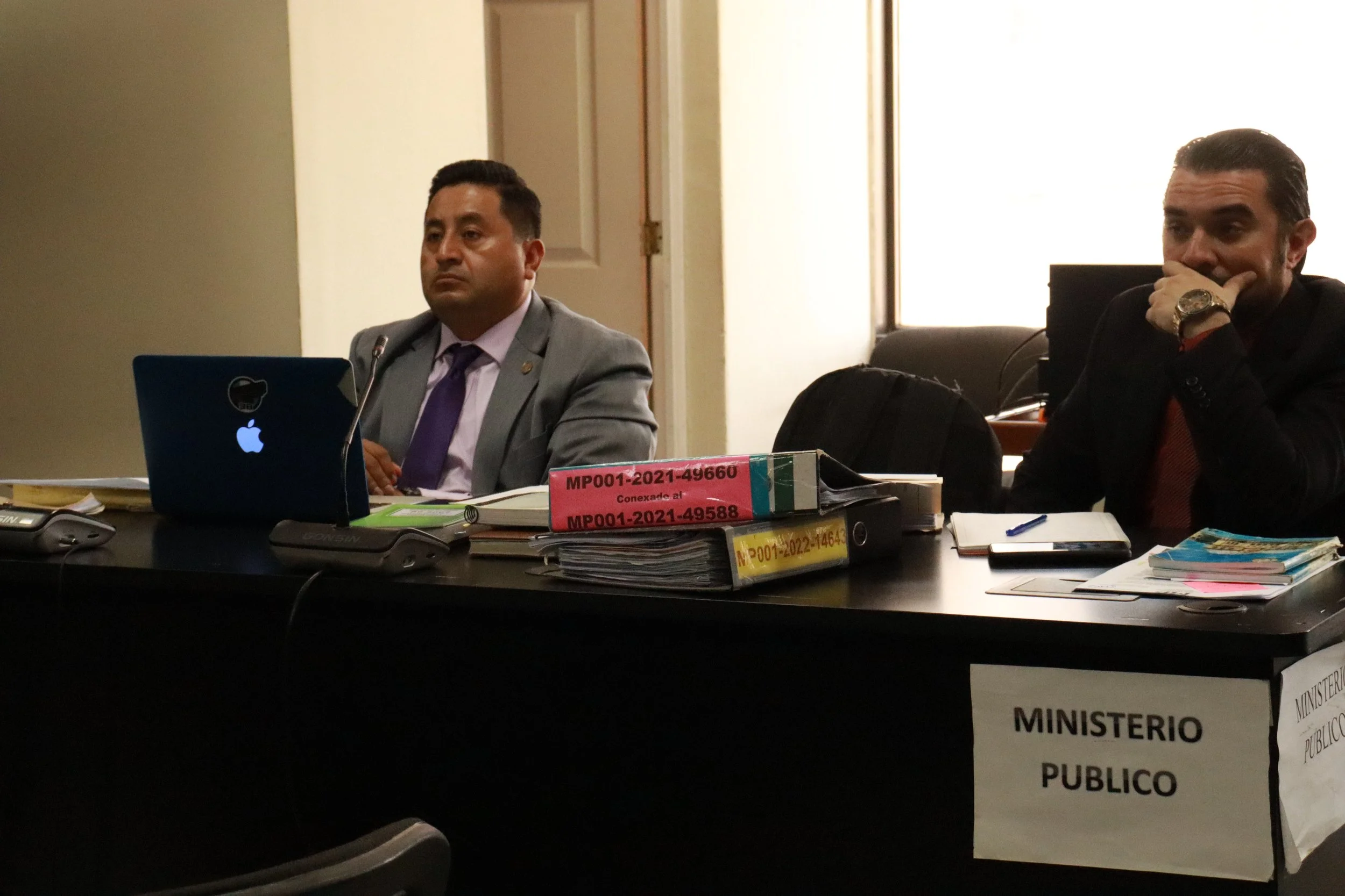  La Fiscalía de Asuntos Internos durante la audiencia el martes 19 de agosto. Foto: Jasmín López 
