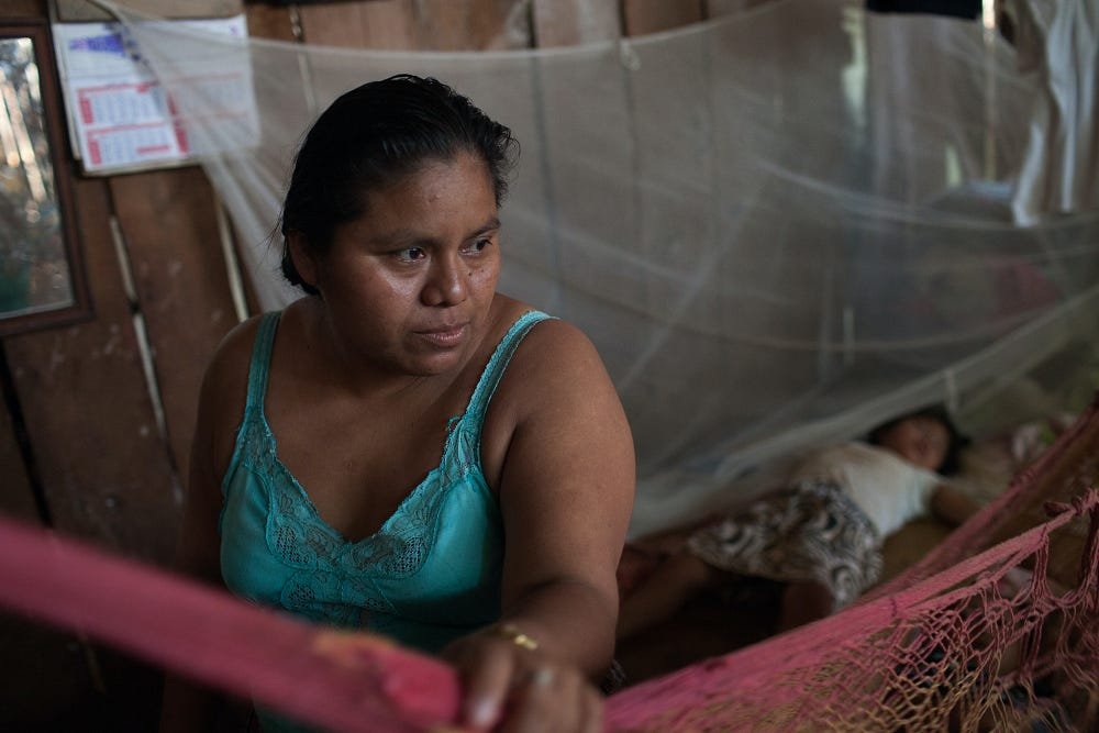  Rosa Elbira Coc Ich, residente de Lote Ocho y una de las 11 demandantes en la demanda contra Hudbay. Foto: James Rodríguez 