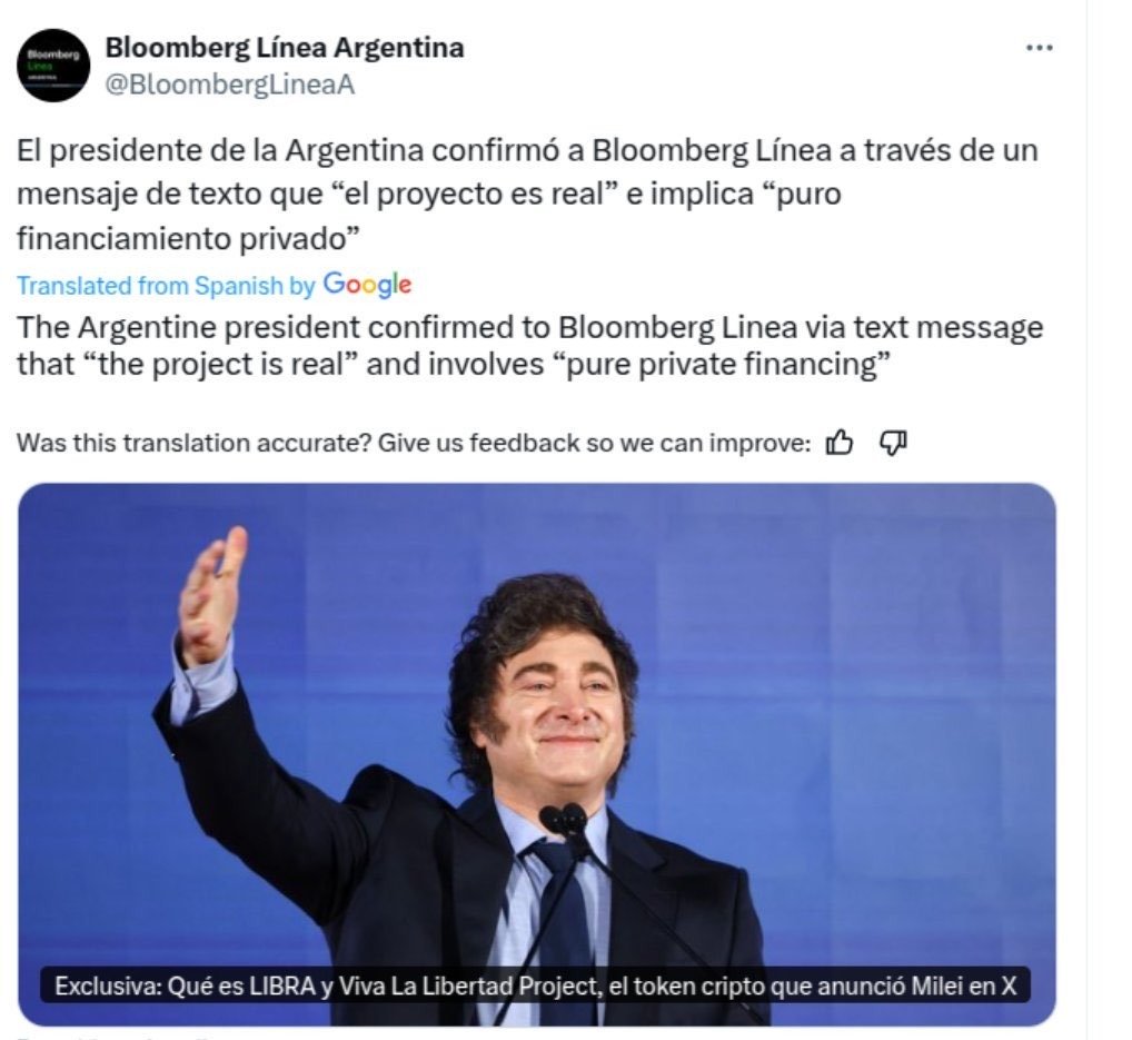  Foto: Bloomberg Línea Argentina 
