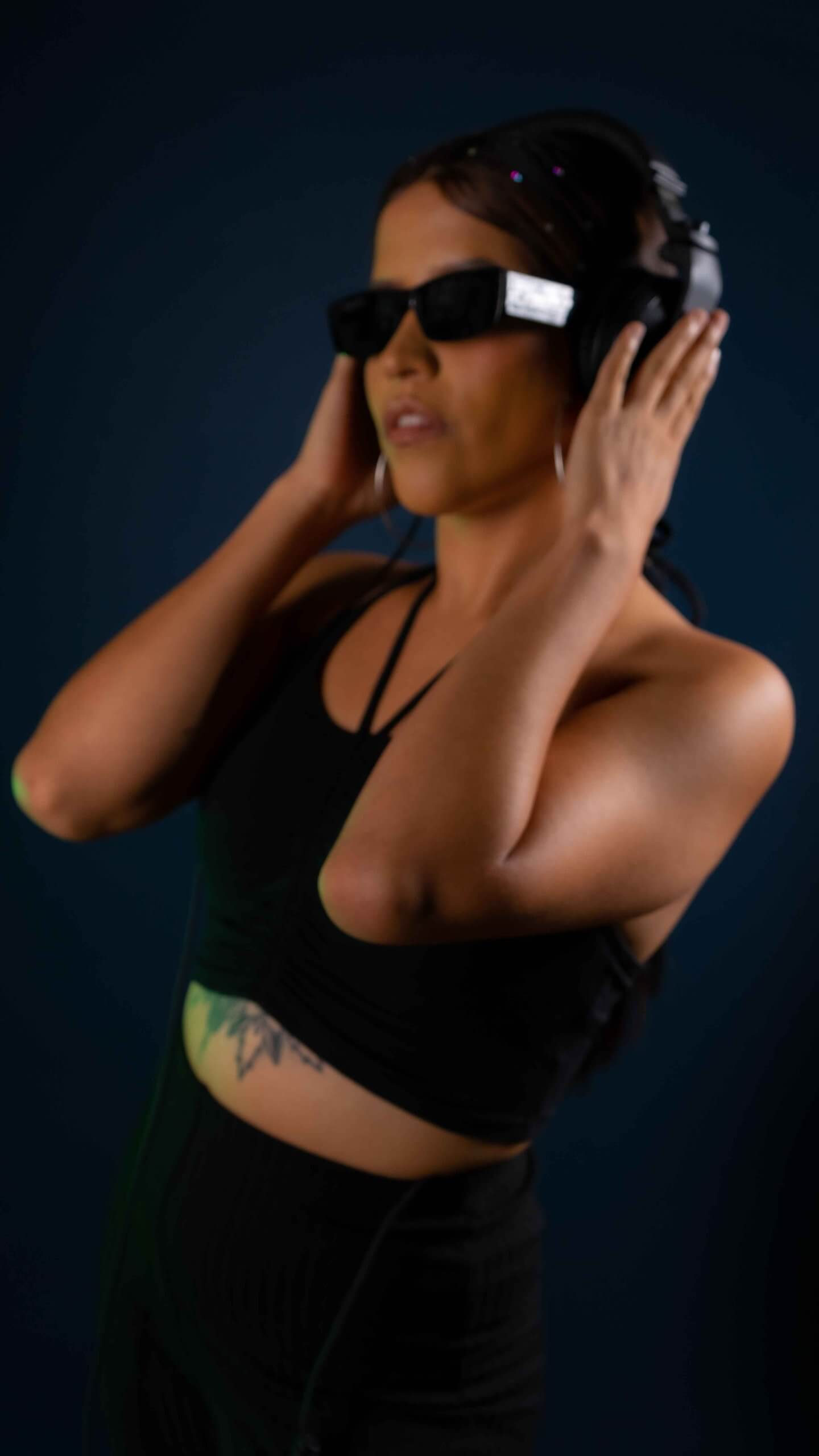  Montserrat visitó la Ciudad de Guatemala para participar en el Homenaje a Celso Piña organizado por el DJ Vampiro Sabanero. Foto: Milton Nájera. 