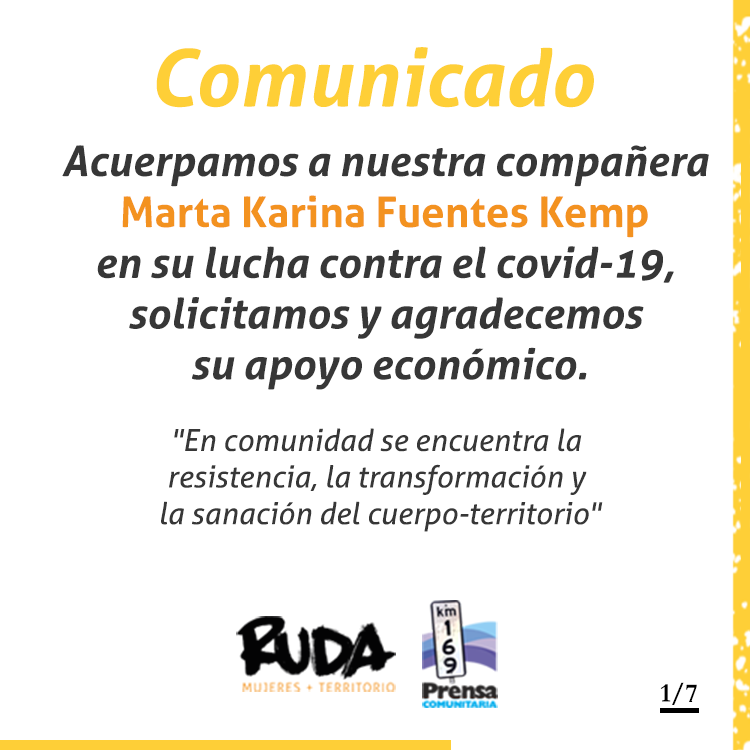 Acuerpamos a nuestra compañera Marta Karina Fuentes Kemp en su lucha ...