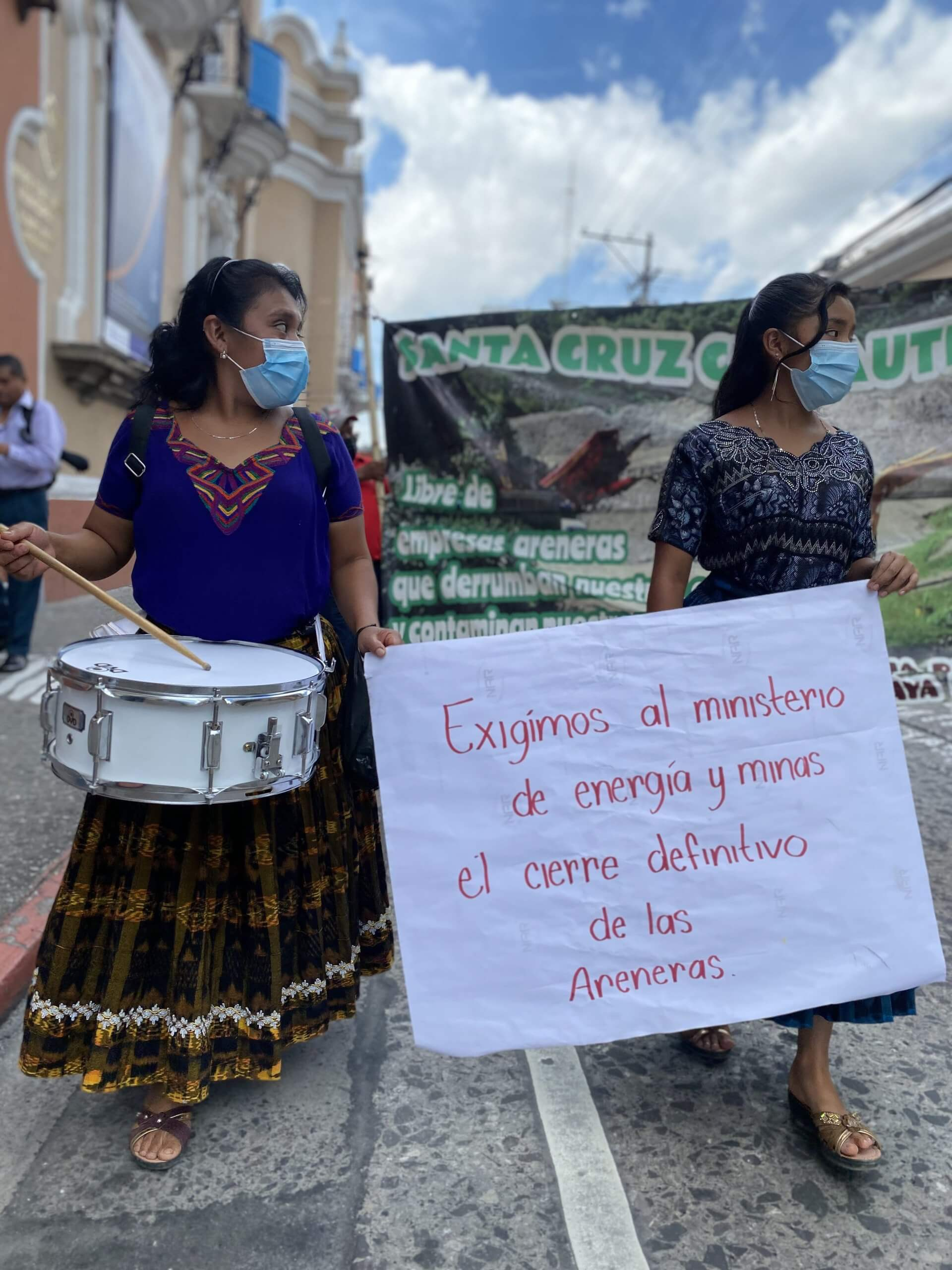  Foto: Ketzali Pérez. Descripción: Mujeres poqomam de Chinautla 