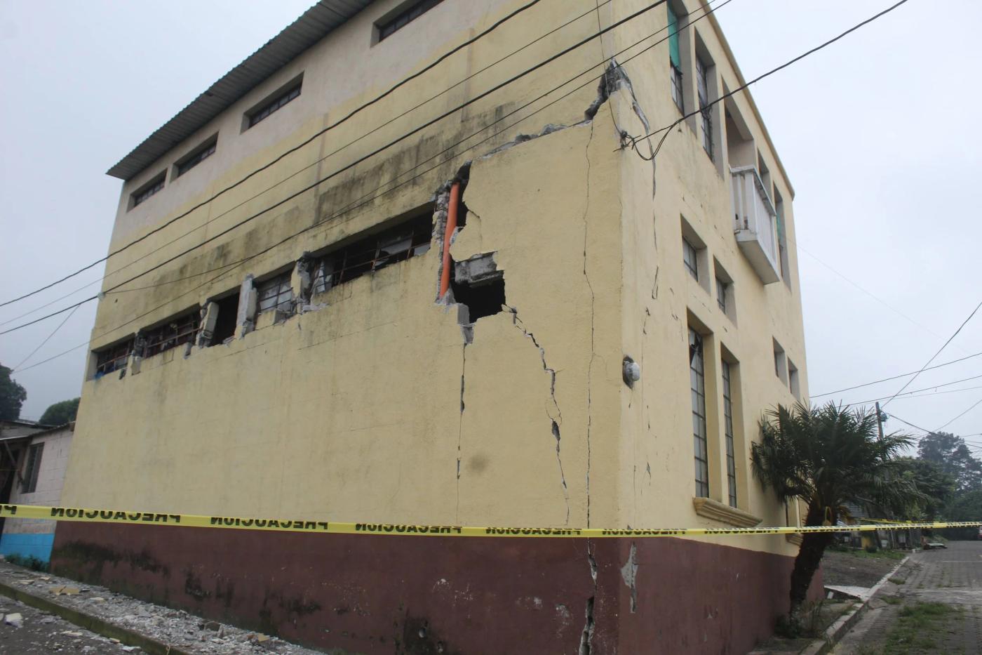  Casa destruida en el Pino II. Foto: Simón Antonio 