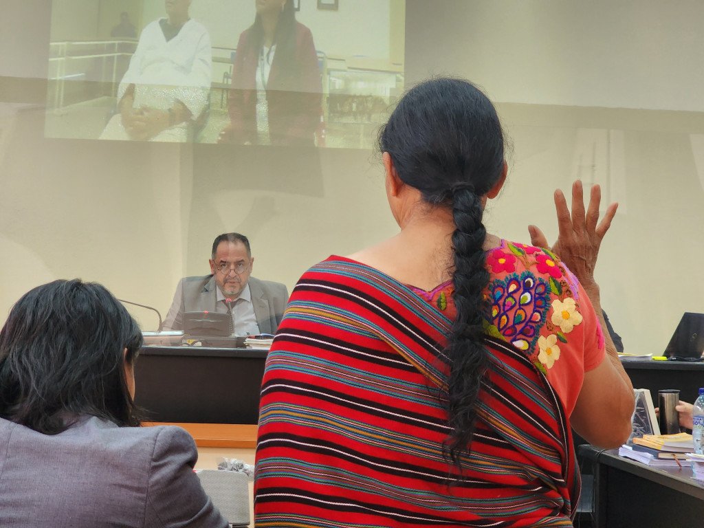  Juana Avilés pidió justicia por la muerte de sus padres y hermanas. Foto de Regina Pérez 