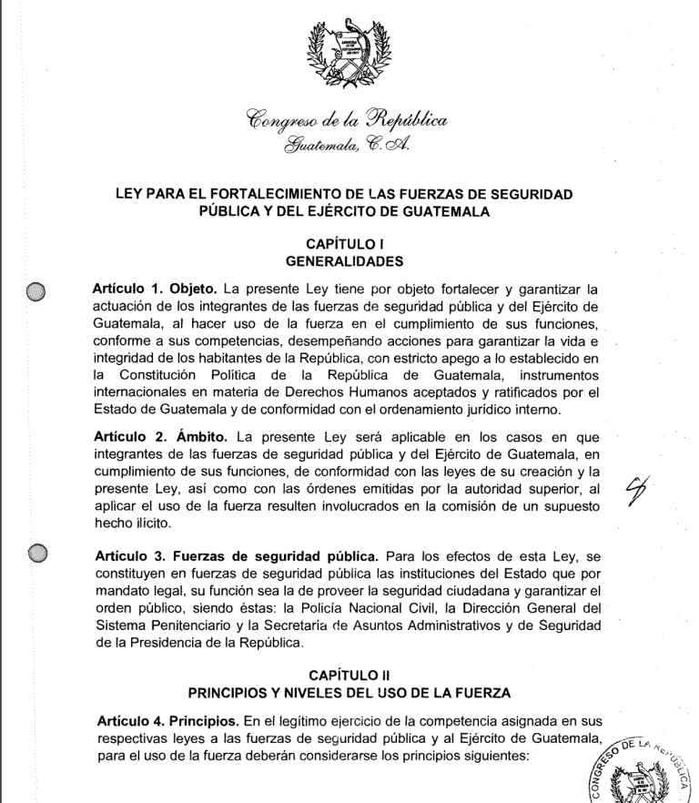  Foto: Congreso de Guatemala 