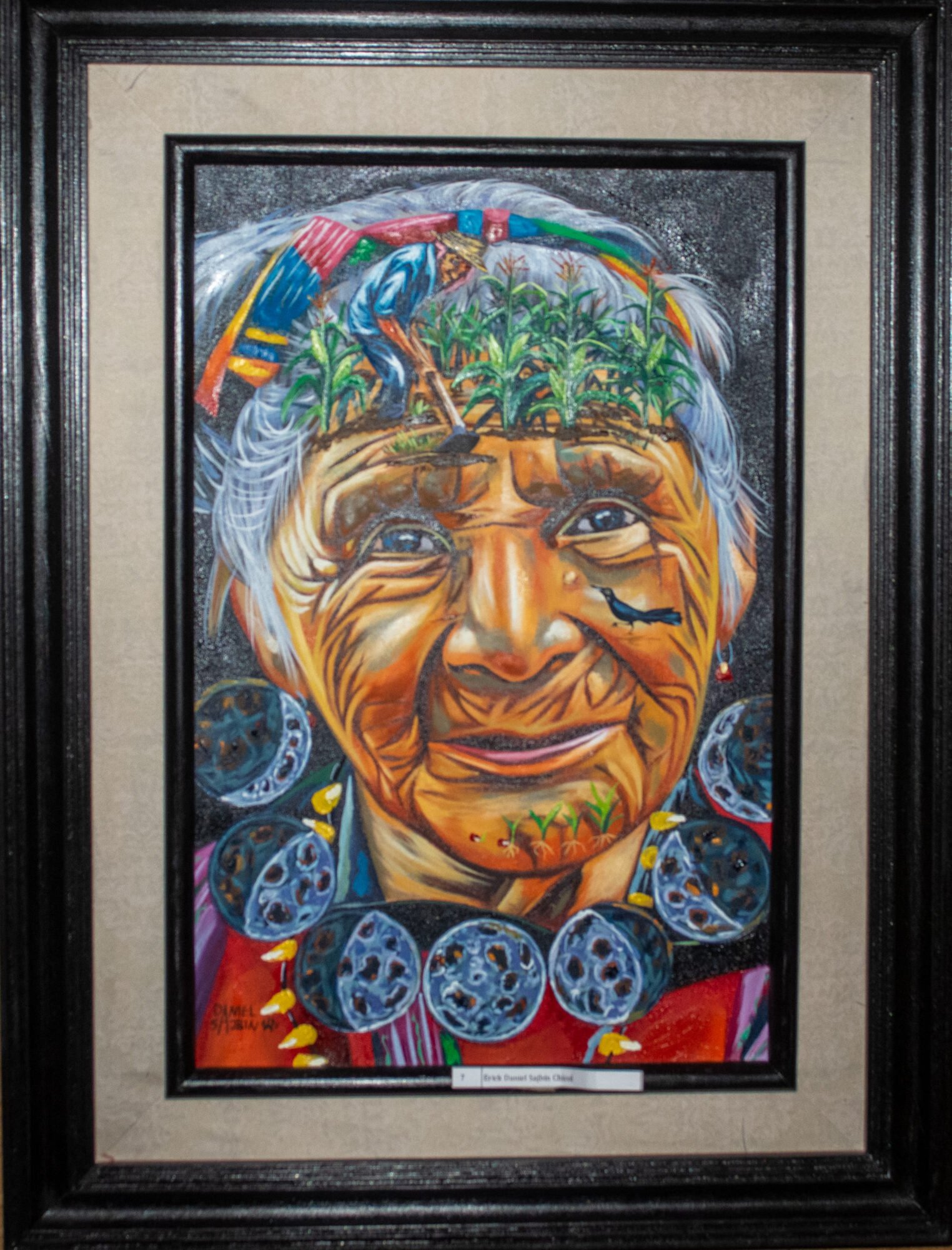  Erick Daniel insta a la juventud a no perder los saberes de los abuelos. Foto de Joel Solano 