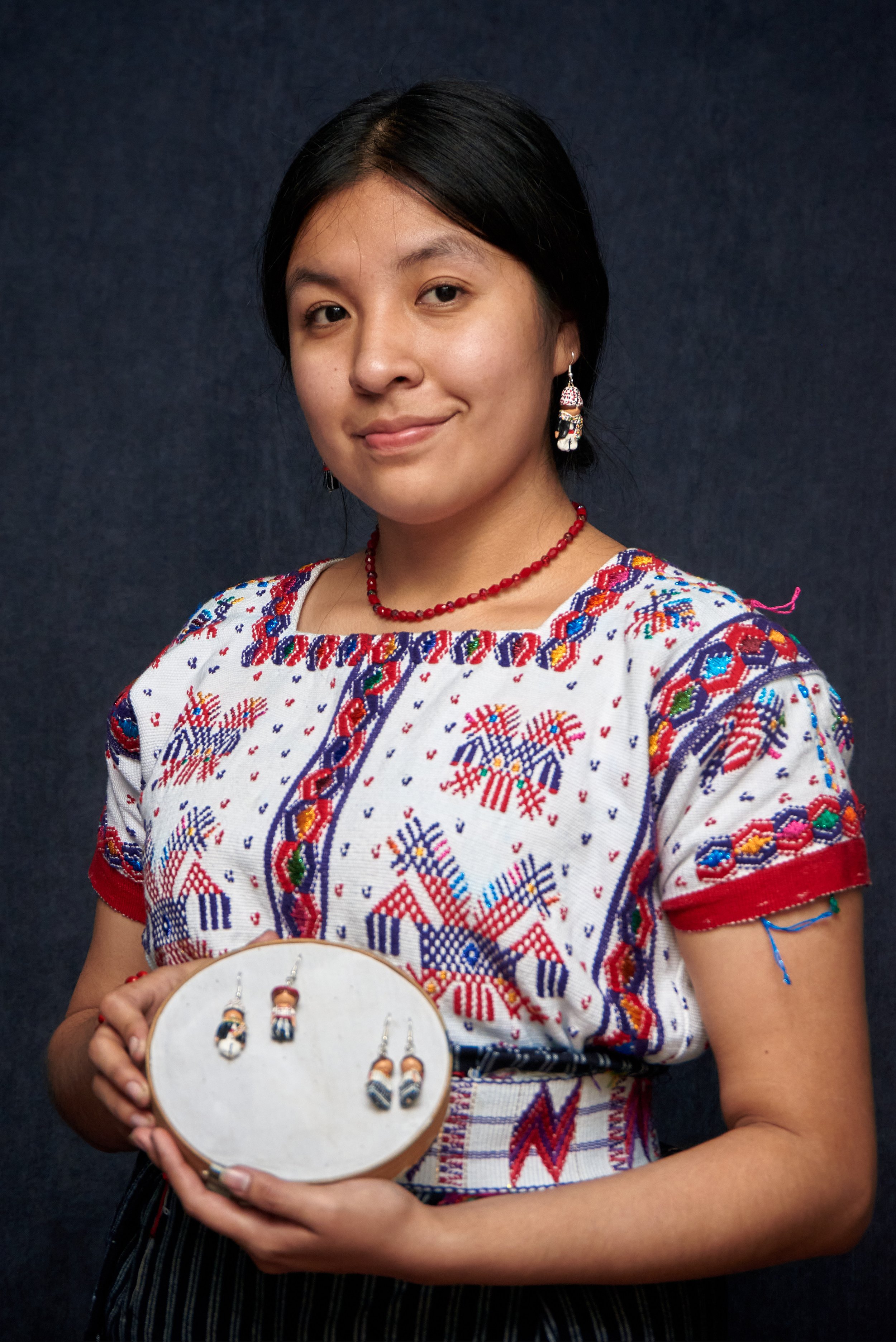  Retrato de Sonia Conguache Rancho. Fotografía: Manuel Larios. 