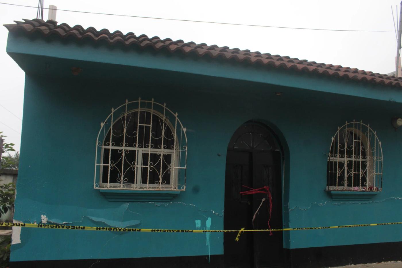  Casa destruida en el Pino II. Foto: Simón Antonio 