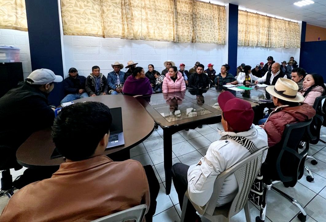  Aldea Chujuyub’ logra inscripción de autoridades comunitarias. Foto de Julián Ventura 