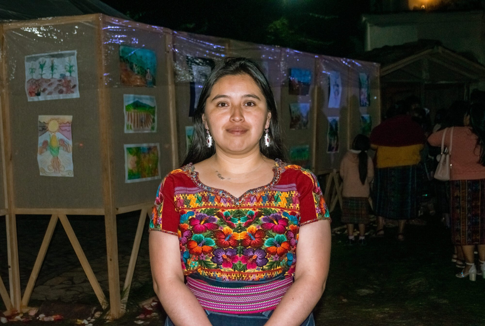  Roxana Poyón Pulúc forma parte de la colectiva desde el año 2019. Foto de Joel Solano 