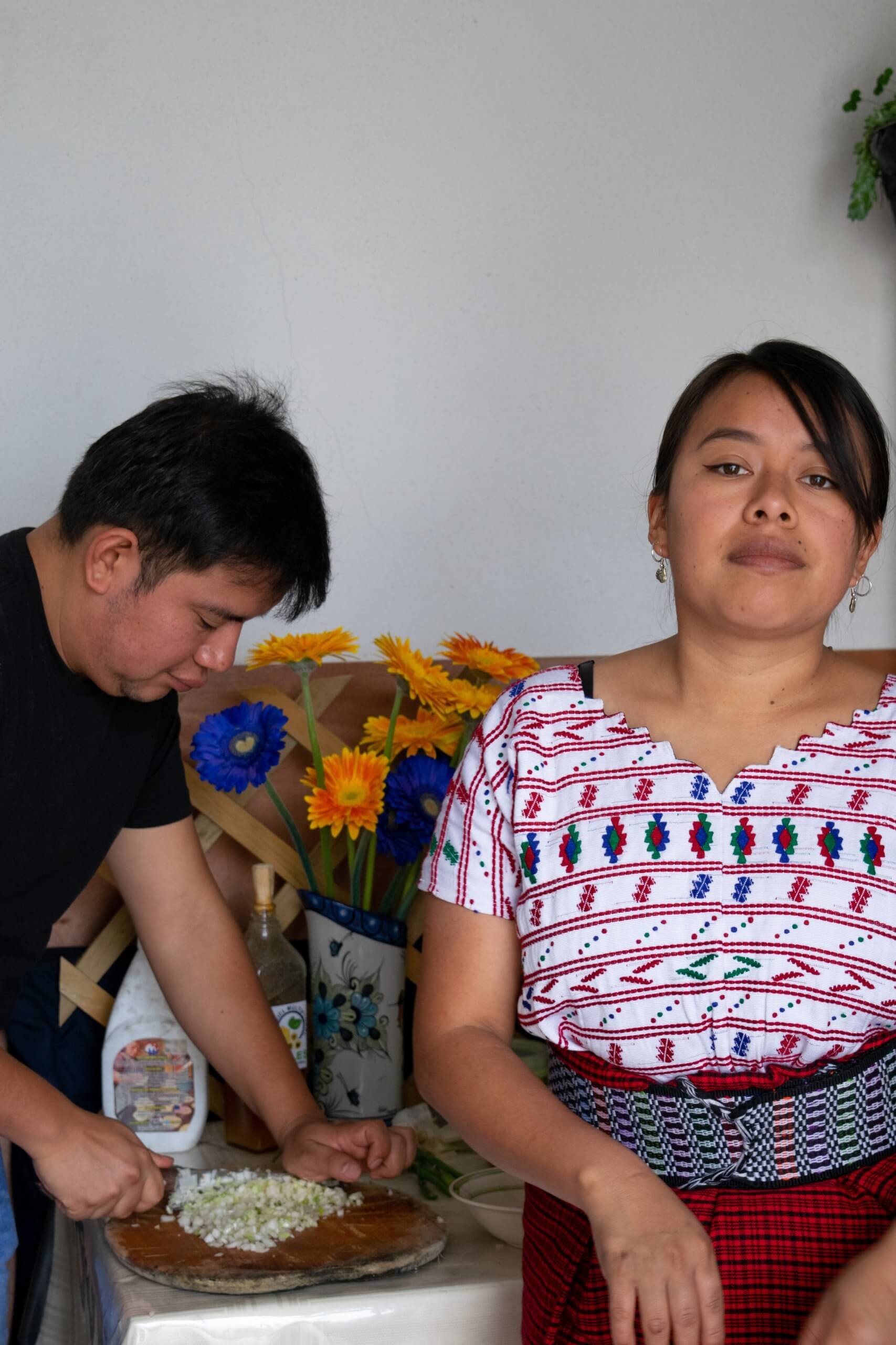  Edizon y Marlene Muj enfocan sus estudios e investigaciones en los sistemas alimentarios. Foto: Karen Lara. 